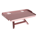 Maxbell TV Top Shelf Stable Monitor Top Shelf for Cellphone Stand Router Media Boxes Rose Gold