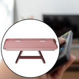 Maxbell TV Top Shelf Stable Monitor Top Shelf for Cellphone Stand Router Media Boxes Rose Gold