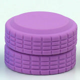 4x Travel Suitcases Wheel Cover Soft Lightweight Silent Luggage Wheel Covers Violet