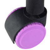 4x Travel Suitcases Wheel Cover Soft Lightweight Silent Luggage Wheel Covers Violet
