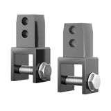Maxbell 2 Pieces Height Extension Adapter High Damping Device Heightening Device Pad Gray