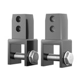 Maxbell 2 Pieces Height Extension Adapter High Damping Device Heightening Device Pad Gray