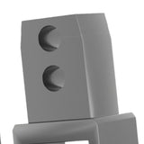 Maxbell 2 Pieces Height Extension Adapter High Damping Device Heightening Device Pad Gray