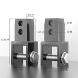 Maxbell 2 Pieces Height Extension Adapter High Damping Device Heightening Device Pad Gray