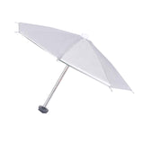 Maxbell 10.6inch DSLR Camera Hot Shoe Umbrella Accessory Lightweight Shade Protector Silvery