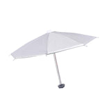 Maxbell 10.6inch DSLR Camera Hot Shoe Umbrella Accessory Lightweight Shade Protector Silvery