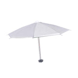 Maxbell 10.6inch DSLR Camera Hot Shoe Umbrella Accessory Lightweight Shade Protector Silvery