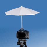 Maxbell 10.6inch DSLR Camera Hot Shoe Umbrella Accessory Lightweight Shade Protector Silvery