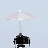 Maxbell 10.6inch DSLR Camera Hot Shoe Umbrella Accessory Lightweight Shade Protector Silvery