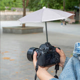 Maxbell 10.6inch DSLR Camera Hot Shoe Umbrella Accessory Lightweight Shade Protector Silvery