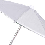 Maxbell 10.6inch DSLR Camera Hot Shoe Umbrella Accessory Lightweight Shade Protector Silvery