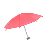 Maxbell 10.6inch DSLR Camera Hot Shoe Umbrella Accessory Lightweight Shade Protector Red