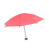 Maxbell 10.6inch DSLR Camera Hot Shoe Umbrella Accessory Lightweight Shade Protector Red