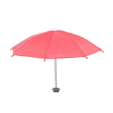 Maxbell Maxbell 10.6inch DSLR Camera Hot Shoe Umbrella Accessory Lightweight Shade Protector Red