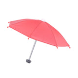 Maxbell Maxbell 10.6inch DSLR Camera Hot Shoe Umbrella Accessory Lightweight Shade Protector Red