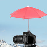 Maxbell 10.6inch DSLR Camera Hot Shoe Umbrella Accessory Lightweight Shade Protector Red