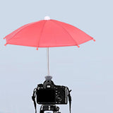 Maxbell 10.6inch DSLR Camera Hot Shoe Umbrella Accessory Lightweight Shade Protector Red