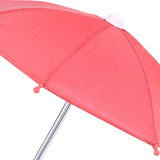 Maxbell Maxbell 10.6inch DSLR Camera Hot Shoe Umbrella Accessory Lightweight Shade Protector Red