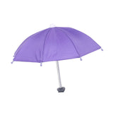 Maxbell 10.6inch DSLR Camera Hot Shoe Umbrella Accessory Lightweight Shade Protector Purple