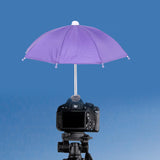 Maxbell 10.6inch DSLR Camera Hot Shoe Umbrella Accessory Lightweight Shade Protector Purple