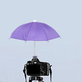 Maxbell 10.6inch DSLR Camera Hot Shoe Umbrella Accessory Lightweight Shade Protector Purple