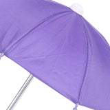 Maxbell 10.6inch DSLR Camera Hot Shoe Umbrella Accessory Lightweight Shade Protector Purple