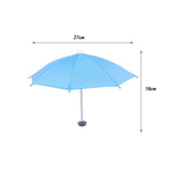 Maxbell 10.6" Umbrella for Camera with Hot Shoe Mount Simple Installation Waterproof Light Blue