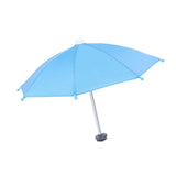 Maxbell 10.6" Umbrella for Camera with Hot Shoe Mount Simple Installation Waterproof Light Blue