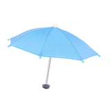 Maxbell 10.6" Umbrella for Camera with Hot Shoe Mount Simple Installation Waterproof Light Blue