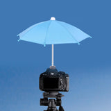 Maxbell 10.6" Umbrella for Camera with Hot Shoe Mount Simple Installation Waterproof Light Blue