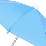 Maxbell 10.6" Umbrella for Camera with Hot Shoe Mount Simple Installation Waterproof Light Blue