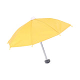 Maxbell 10.6" Umbrella for Camera with Hot Shoe Mount Simple Installation Waterproof Yellow