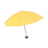 Maxbell 10.6" Umbrella for Camera with Hot Shoe Mount Simple Installation Waterproof Yellow