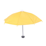 Maxbell 10.6" Umbrella for Camera with Hot Shoe Mount Simple Installation Waterproof Yellow