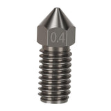 Maxbell 3D Printer Nozzle High Performance Smooth Inner Wall Easy Installation 0.4mm Stainless Steel