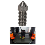 Maxbell 3D Printer Nozzle High Performance Smooth Inner Wall Easy Installation 0.4mm Stainless Steel