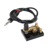 Maxbell Mini CW Morse Code Key Universal for Beginners Broadcast Enthusiasts Camping