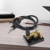Maxbell Mini CW Morse Code Key Universal for Beginners Broadcast Enthusiasts Camping