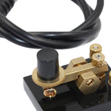 Maxbell Mini CW Morse Code Key Universal for Beginners Broadcast Enthusiasts Camping