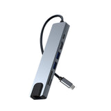 Maxbell USB C Docking Station USB C Splitter USB C to HDMI Adapter 8 in 1 Type C Hub