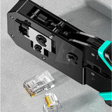 Maxbell Network Crimper Labor Saving Compact RJ11 RJ12 45 Connector Crimper Pliers