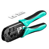 Maxbell Network Crimper Labor Saving Compact RJ11 RJ12 45 Connector Crimper Pliers