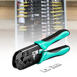 Maxbell Network Crimper Labor Saving Compact RJ11 RJ12 45 Connector Crimper Pliers