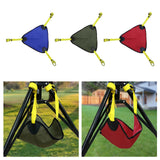 Maxbell Tripod Weight Bag Balance Tripod Hanging Bag Tripod Sandbag Tripod Sand Bag Green