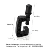 Maxbell Steering Wheel Clip Clamp Black Driving Force GT Fixed Clamp for G25 G29 G27