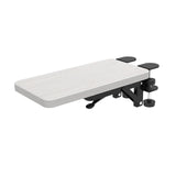 Maxbell Computer Arm Rest Convenient Ergonomic Extension Board for Office Home Table white