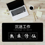 Maxbell Extened Mouse Mat Gifts 31.5inchx11.8inch Desk Mousepad for Home Desk Office Style A