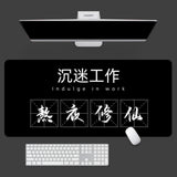 Maxbell Extened Mouse Mat Gifts 31.5inchx11.8inch Desk Mousepad for Home Desk Office Style A