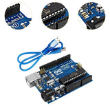 Maxbell Uno R3 Development Board Efficient Power Usage Compact Compatible ATmega328P