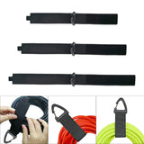 Maxbell Heavy Duty Storage Strap Extension Cord Holder for Garage Ropes Garden Hoses S 1.5x10inch